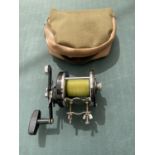 AN ABU SWEDEN AMBASSADEUR 9000C AUTOMATIC TWO SPEED MULTIPLIER FISHING REEL. FOOTSTAMP 780200