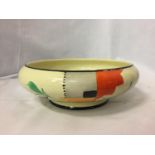 A CLARICE CLIFFE STYLE BOWL