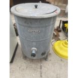 A GALVANISED BURCO WATER HEATER