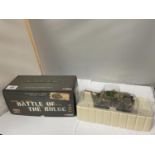 A BOXED CORGI MODEL TIGER TANK FROM THE BATTLE OF THE BULGE RANGE