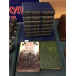 A COLLECTION OF CASSELLS HISTORY OF ENGLAND, PLUS TWO FURTHER HISTORY BOOKS, ONE BEING A FIRST