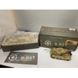 A BOXED CORGI MODEL TIGER TANK FROM THE D-DAY 60TH ANNIVERSARY RANGE