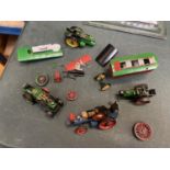 VARIOUS MODEL STEAM ENGINES AND PARTS