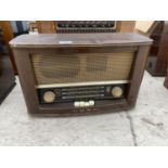 A FERRANTI VALVE RADIO AND A FURTHER BUSH VALVE RADIO