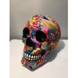 A GROOVY ART SKULL