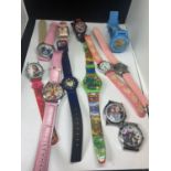 VARIOUS CHILDRENS WATCHES