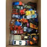 A COLLECTION OF DIECAST CARS