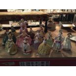 A COLLECTION OF CERAMIC FIGURINES