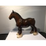 A BESWICK BAY SHIRE HORSE