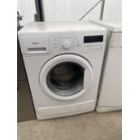 A WHIRLPOOL 9KG WASHING MACHINE BELIEVED IN WORKING ORDER BUT NO WARRANTY