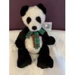 A NEW AND TAGGED CHARLIE BEARS PANDA 'BOBBLE'