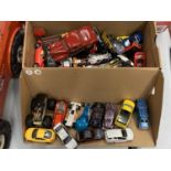 A BOX OF TOY CARS