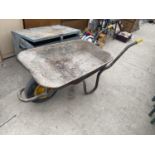 A METAL CHILLINGTON WHEEL BARROW