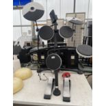 AN ELECTRIC ROLAND DRUM KIT