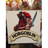 A HOBGOBLIN WALL METAL SIGN