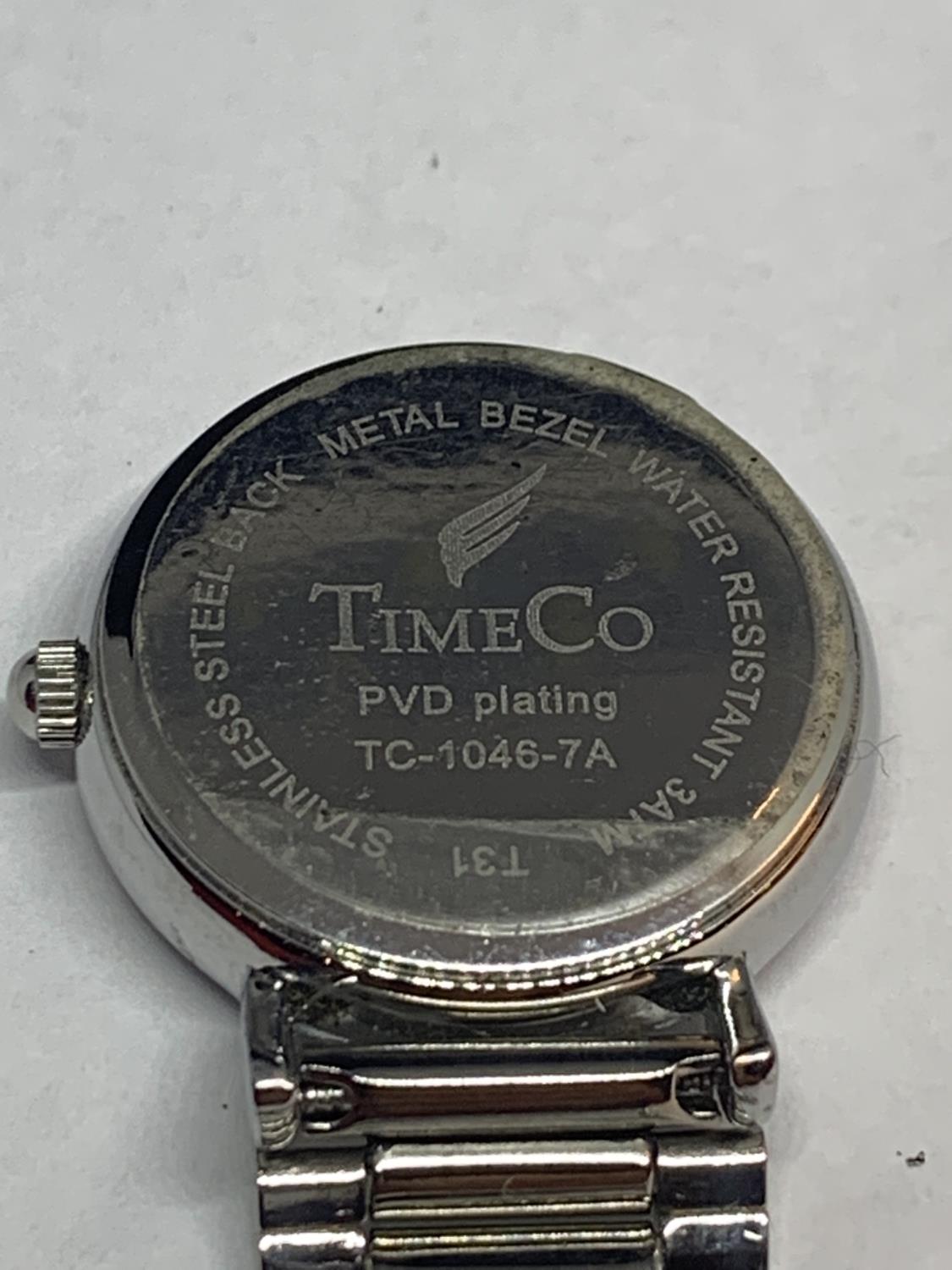 A TIMECO NURSES FOB WATCH IN WORKING ORDER BUT NO WARRANTY - Image 3 of 3