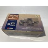 A BOXED CORGI MODEL WC51 COMMAND CAR FROM THE WAR ACROSS THE WESTERN FRONT RANGE - NUMBER CC51707