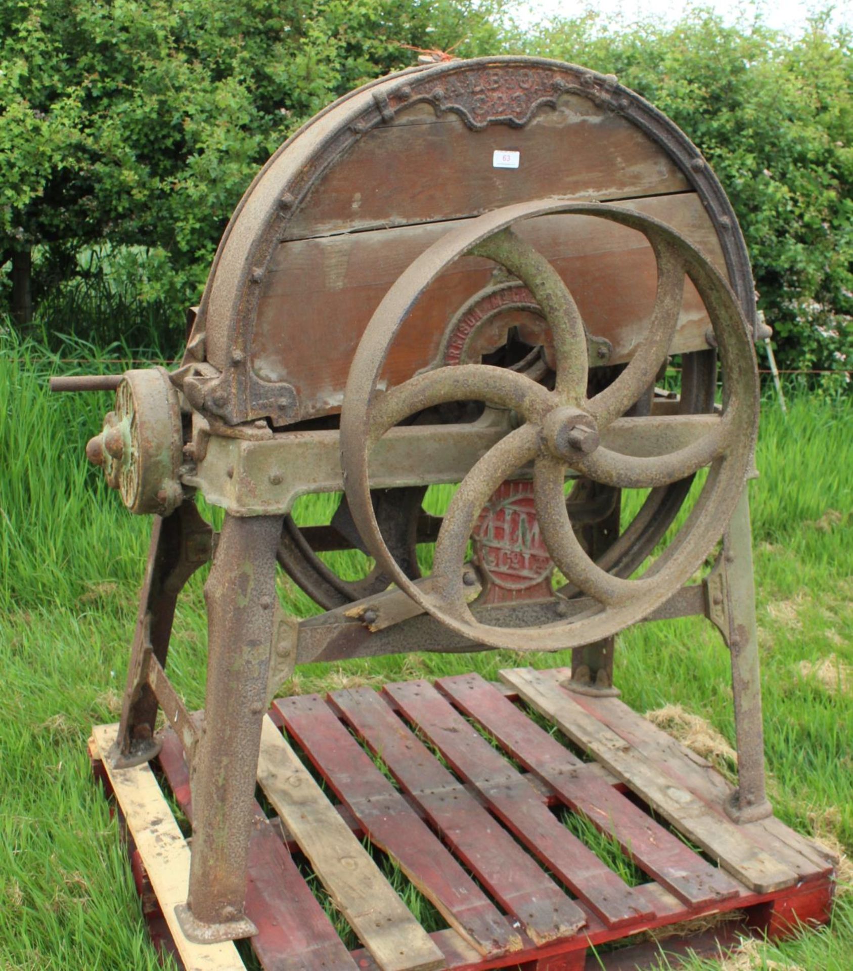 ALBION HAY CHOPPER WITH ELEVATOR