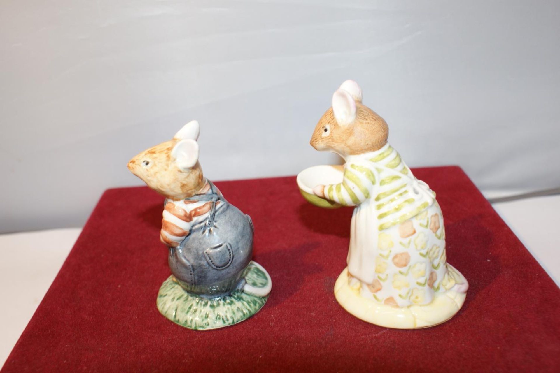 TWO ROYAL DOULTON FIGURINES MRS TOADFLAX AND WILFRED TOADFLAX - Image 2 of 3