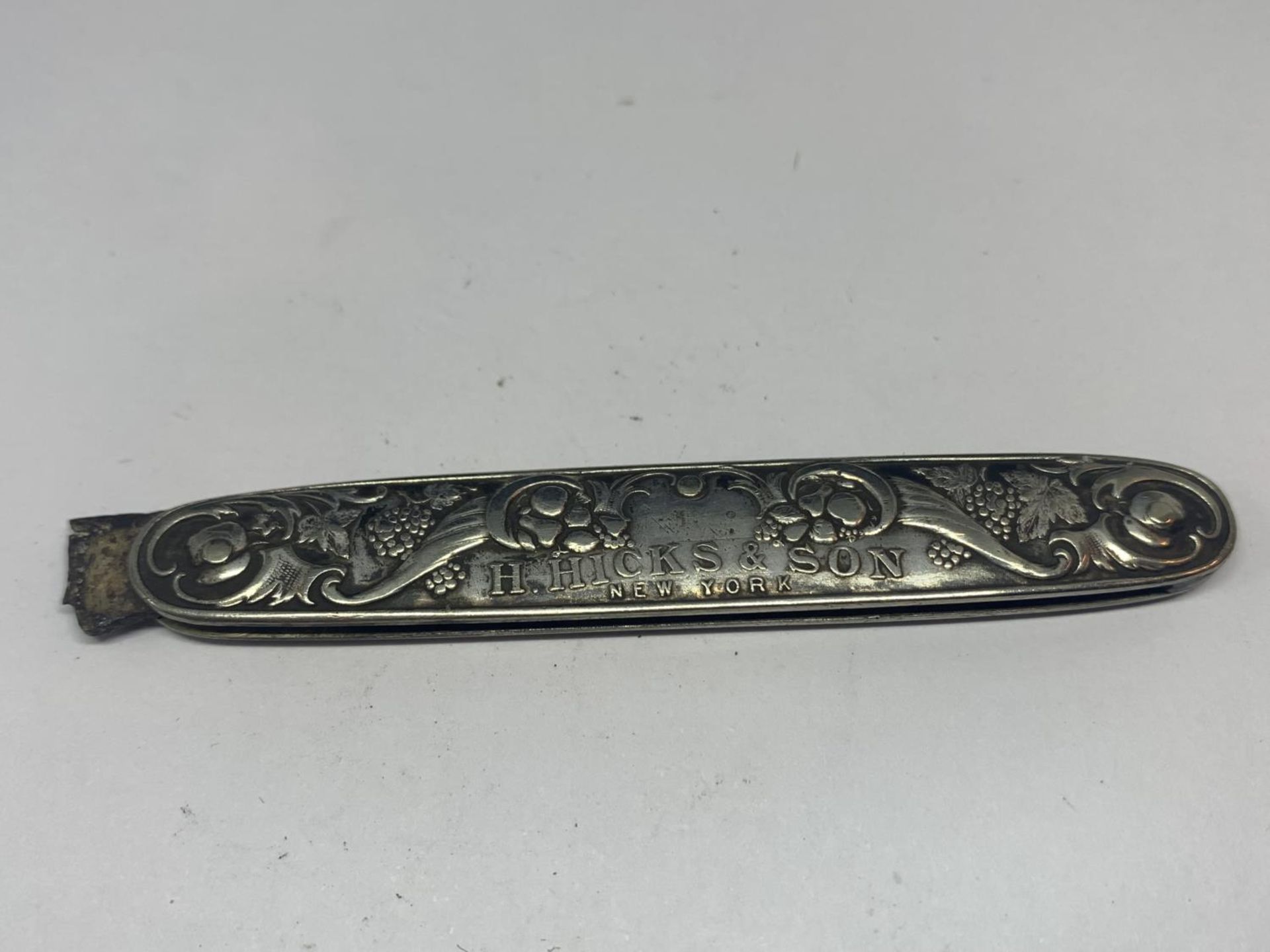 A WHITE METAL TITANIC PEN KNIFE (BLADE MISSING) - Image 3 of 6