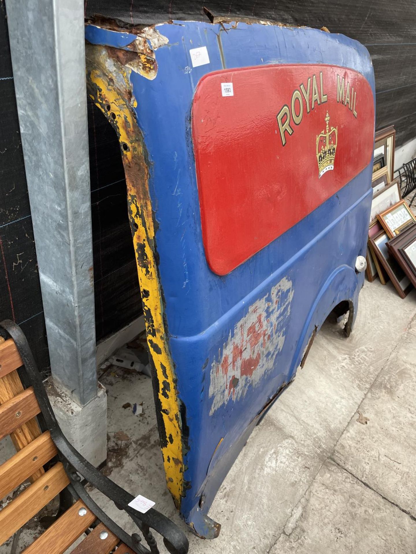 A VINTAGE ROYAL MAIL VAN SIDE - Image 5 of 5