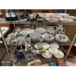 A QUANTITY OF ROYAL DOULTON LAMBETH STONEWARE DINNER SERVICE