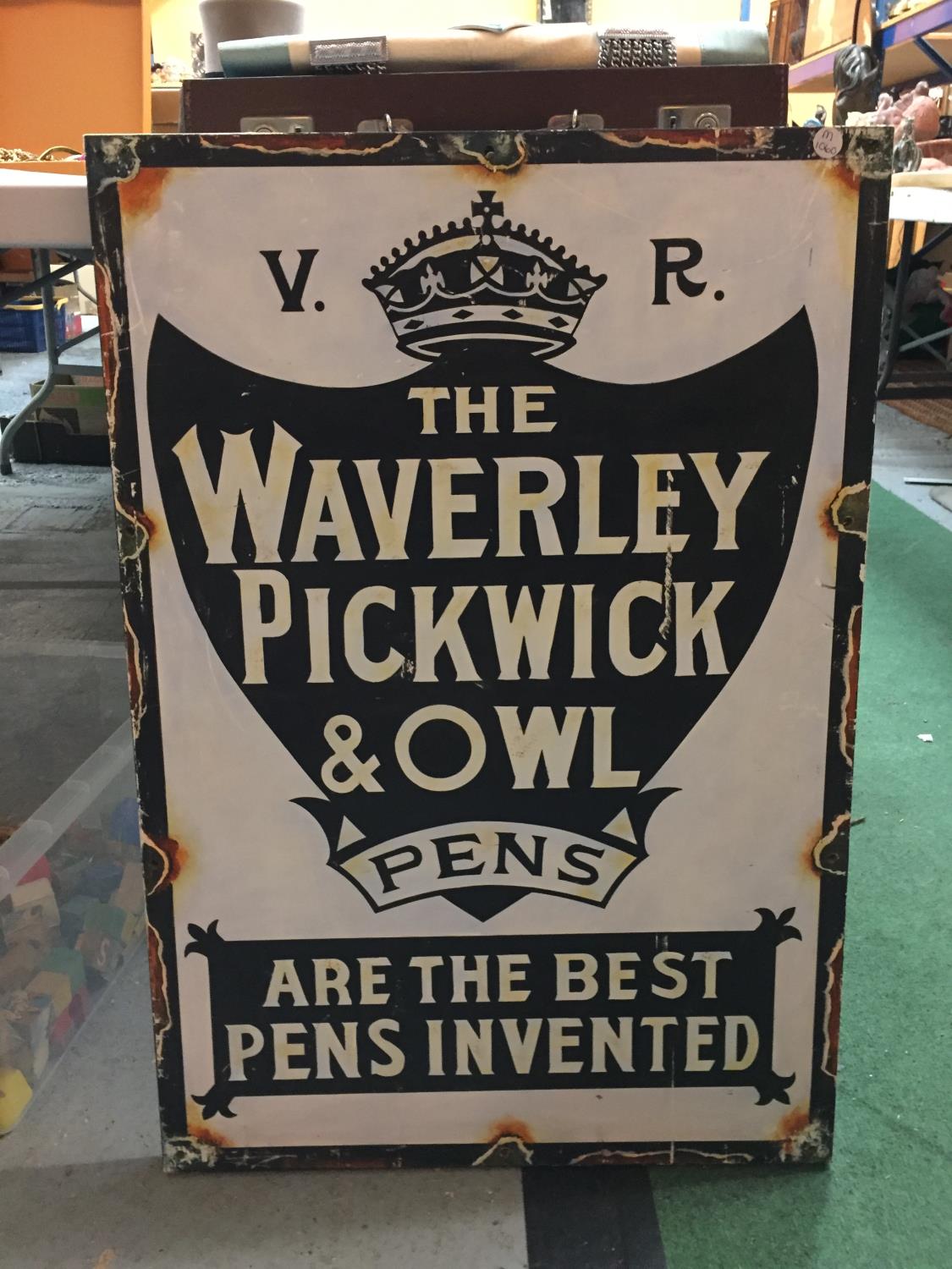 A 'WAVERLEY PICKWICK AND OWL PENS' WALL ART - Image 2 of 3