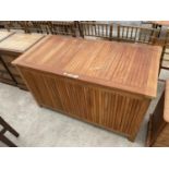 A MODERN TEAK 'GARDEN COLLECTION' CHEST, 47" WIDE