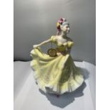 A ROYAL DOULTON FIGURINR - NINETTE