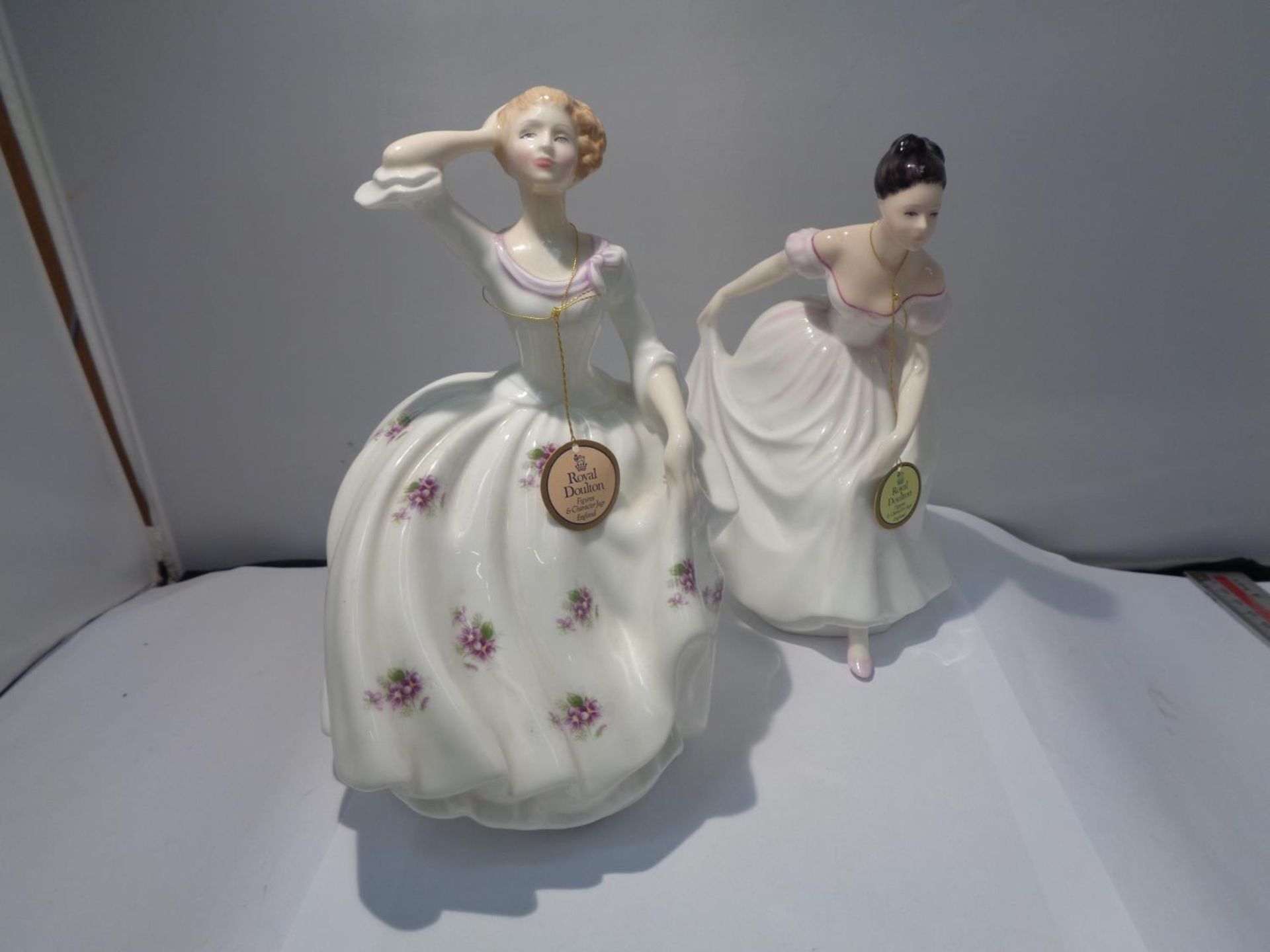 TWO ROYAL DOULTON FIGURINES MAUREEN AND DANIELLE