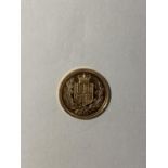A UK GOLD, HALF SOVEREIGN, QUEEN ELIZABETH 11, 2002, SUPERBLY BOXED WITH CERTIFICATE OF AUTHENTICITY