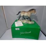 A BOXED LIMITED EDITION BESWICK PRZEWALSKI'S WILD HORSE