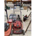 A TORRO RECYCLER 22" LAWN MOWER WITH BRIGGS AND STRATTON PETROL LAWN MOWER
