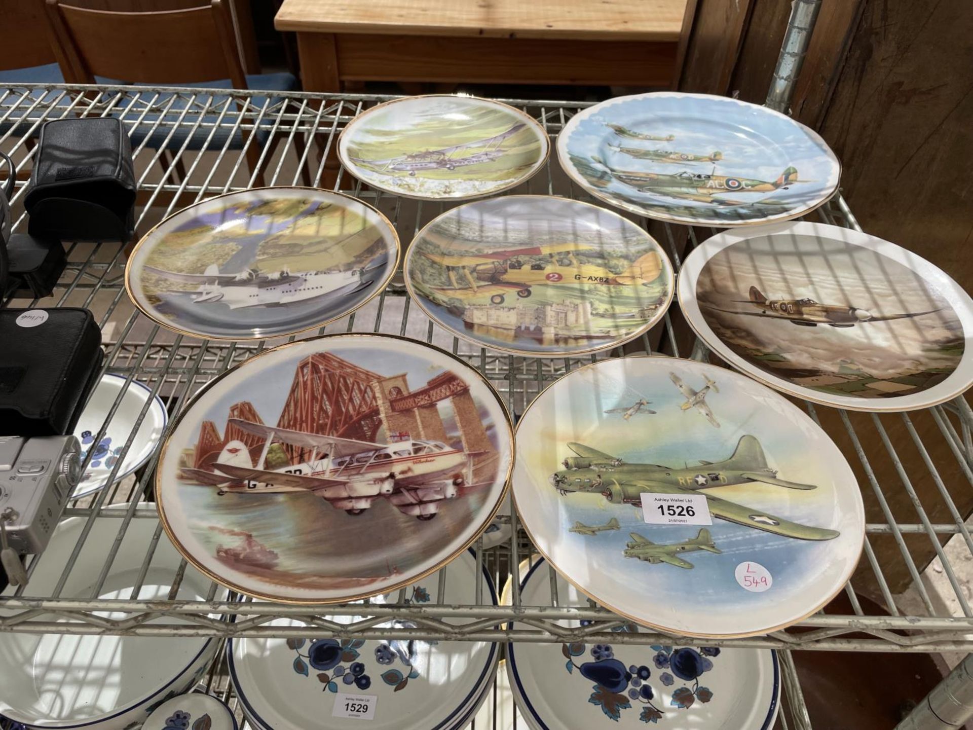 AN ASSORTMENT OF COMERATIVE RAF PLATES