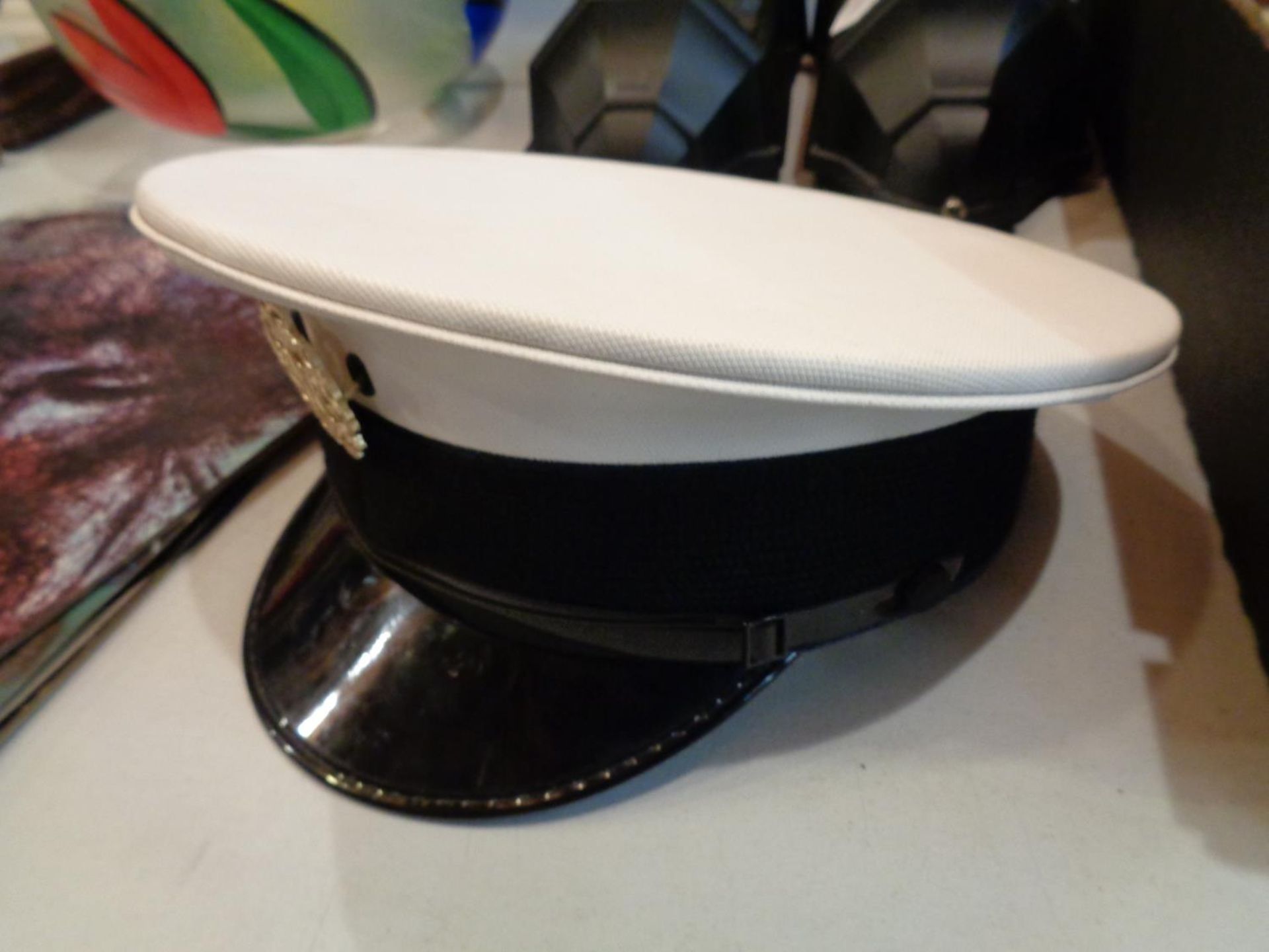 AN RAF POLICE HAT - Image 2 of 3
