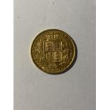 A UK GOLD SOVEREIGN , QUEEN VICTORIA , ?YOUNG HEAD , SHIELD BACK?, 1868 ,PRISTINE CONDITION,