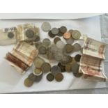 VARIOUS FOREIGN COINS AND NOTES