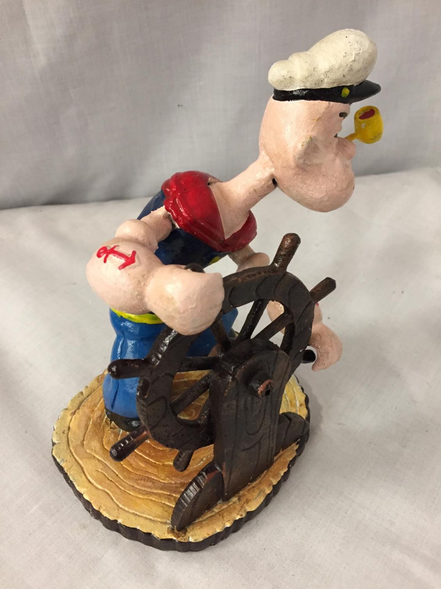 A CAST POPEYE FIGURE - Image 2 of 3