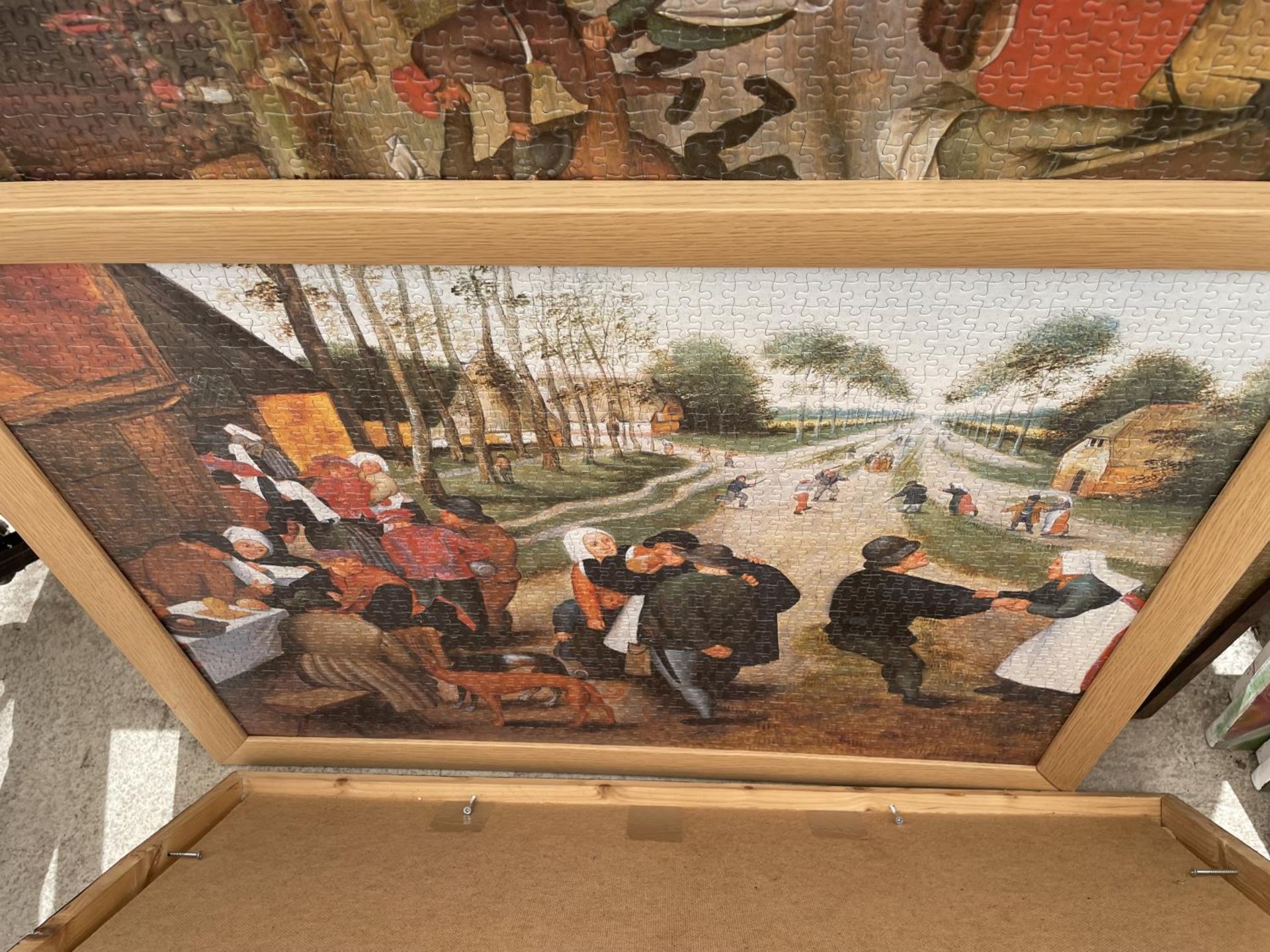 AN ASSORTMENT OF FRAMED JIGSAW PUZZLES - Image 6 of 8