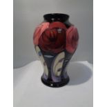 A MOORCROFT BELLA HOUSTON VASE 6 INCHES TALL