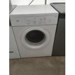 A WHITE LOGIK TUMBLE DRYER BELIEVED IN WORKING ORDER BUT NO WARRANTY