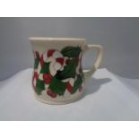 A MOORCROFT CANDY CANE TRIAL MUG