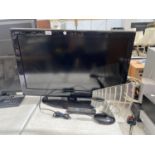 A 32" TECHNIKA TELEVISION WITH REMOTE CONTROL