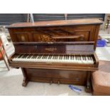 A CHAPPELL & CO LTD UPRIGHT PIANO STAMPED HARTSON & SON, NEWARK