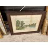 TWO FRAMED ELWIN EDWARDS PRINTS