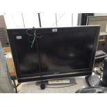 A 32" SONY BRAVIA TELEVISION WITH REMOTE CONTROL