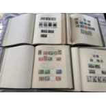 THE STANLEY GIBBONS ?NEW AGE STAMP ALBUM? X 4 FOR QUEEN ELIZABETH 11 ISSUES . THERE ARE 31 EARLY