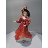 A ROYAL DOULTON FIGURE PATRICIA FIGURE OF THE YEAR 1993