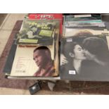 AN ASSORTMENT OF VINTAGE LP RECORDS