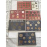 SEVEN COINAGE OF BRITAIN SETS (ONE PART COMPLETE)